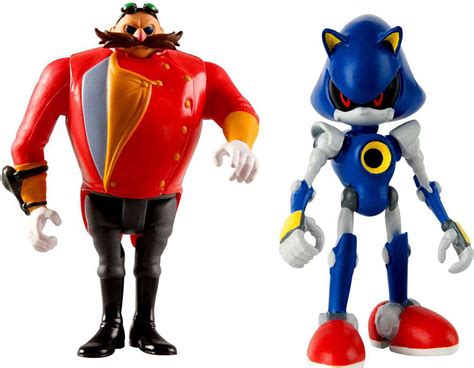 Sonic The Hedgehog Sonic Boom Metal Sonic And Eggman Action Figure 2 ...