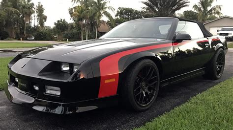 1988 Chevrolet Camaro Iroc-Z Custom Convertible VIN: 1G1FP31FXJL181501 ...