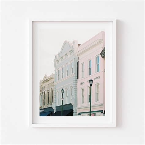 Charleston Downtown Historic District Print Digital Download - Etsy