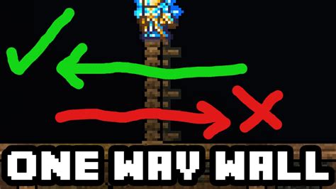 Terraria 1.3 Tricks - How To Make One-Way Walls In Terraria! - Terraria 1.3 Glitch! - YouTube