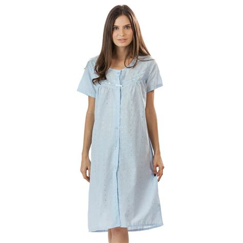 Casual Nights - Casual Nights Women's Short Sleeve Eyelet Embroidered ...