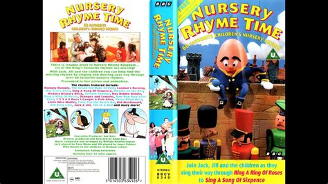 Nursery Rhyme Time Vhs