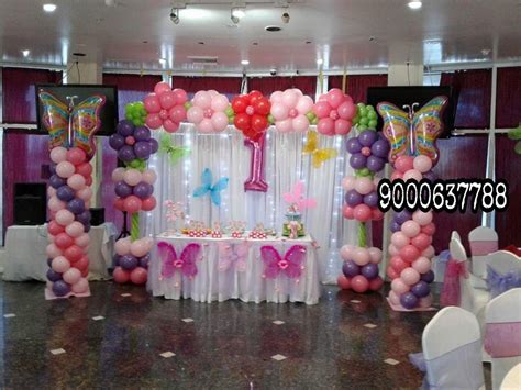 1st Birthday Party Decorations at Rs 14000/set in Hyderabad | ID: 20399637433