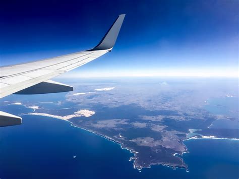 Wallpaper : coffinbay, southaustralia, Flight, plane, view, landscape, space, horizon, landjet ...