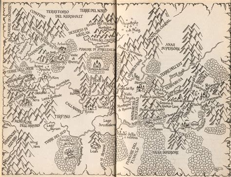 Map of Shannara. | Shannara map, Map, Shannara books