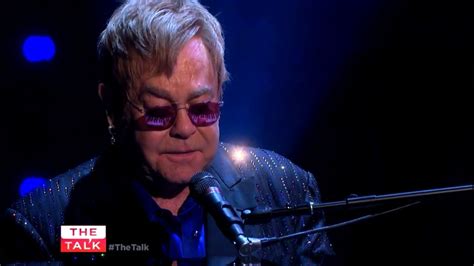 Elton John - Levon - The Talk Feb 26 2016 | Elton john, Best tv, Songs