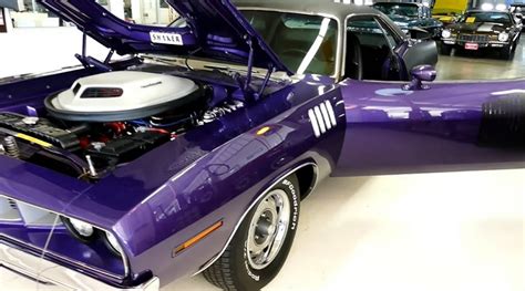 1971 Plum Crazy Plymouth ‘Cuda with 56,166 Miles! - Step Creeper