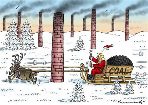 SANTA COAL TRUMP | Cartoon Movement