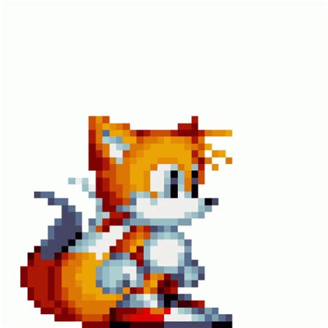 Tails The Fox Sonic Mania Sticker - Tails The Fox Sonic Mania Tails - Discover & Share GIFs