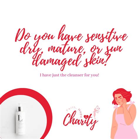 Cleanser for Sensitive, Dry and Mature skin | Faith, Hope & Charity ...