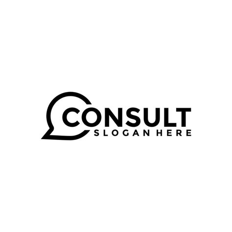 Consulting agency logo, Consult logo Template, Consult logo icon vector ...