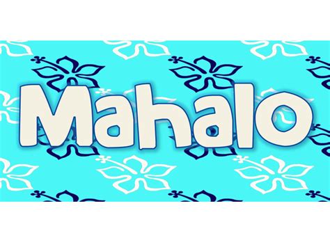 Free Mahalo Cliparts, Download Free Mahalo Cliparts png images, Free ClipArts on Clipart Library