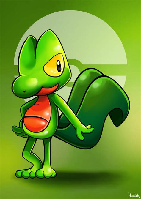 Treecko by Kisetsukaze on DeviantArt