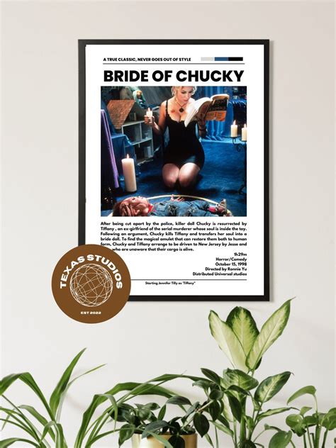 Bride of Chucky Digital Movie Poster - Etsy