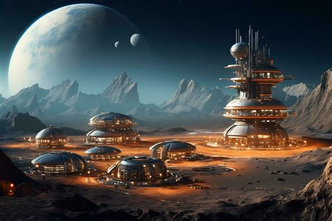 Future of space exploration from colonization 29895479 Stock Photo at ...