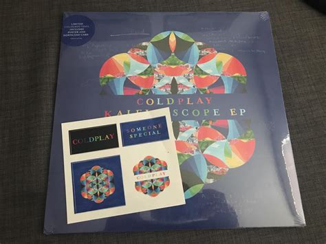 I somehow got my vinyl copy of Kaleidoscope two days early. : r/Coldplay