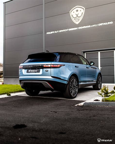 Range Rover Velar - Blue Wrap | WrapStyle