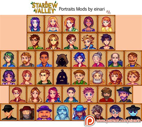 Best Stardew Valley Portrait Mods To Check Out All Free Fandomspot | Parkerspot