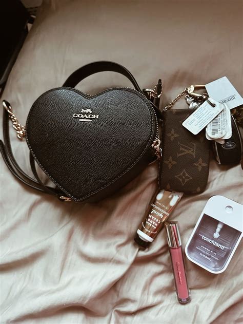 An Honest Review of the Viral Coach Heart Bag | Heart shaped bag, Girly bags, Heart bag