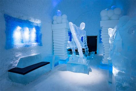 Inside Sweden's Icehotel, which features a frozen forest and 'the ...