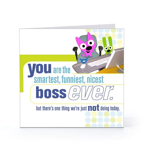 Boss Day Free Printable Cards