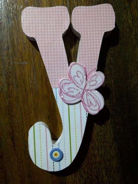 Lucky Girl: DIY - Decorate Wooden Letters