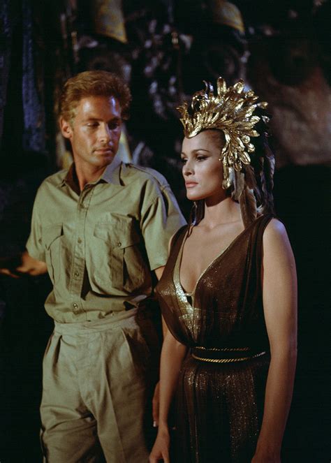 Turner Classic Movies — Ursula Andress and John Richardson in SHE (‘65)