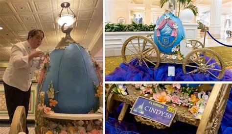 Culinary Cast Create Eggs-quisite Easter displays at Walt Disney World ...