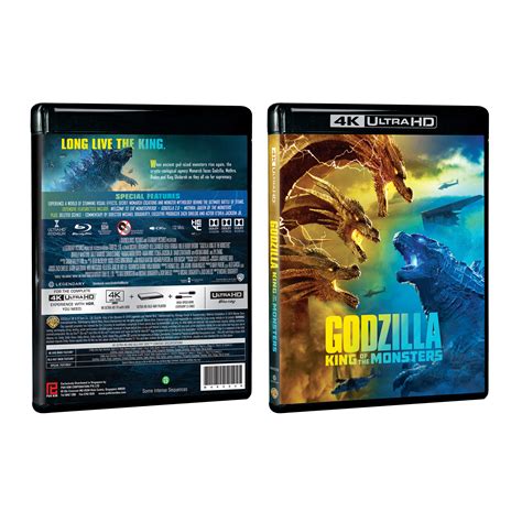 Godzilla King of Monsters (4K UHD + Blu-ray) - Poh Kim Video