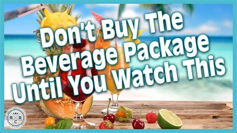 Royal Caribbean Drink Packages 2023 - YouTube