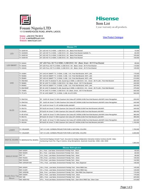 Hisense | PDF