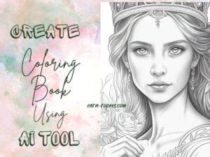 How To Create Coloring Books Online Using Ai tools » Earn Rupees Online