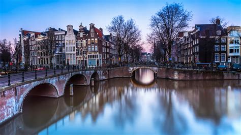 Download City Man Made Amsterdam 4k Ultra HD Wallpaper