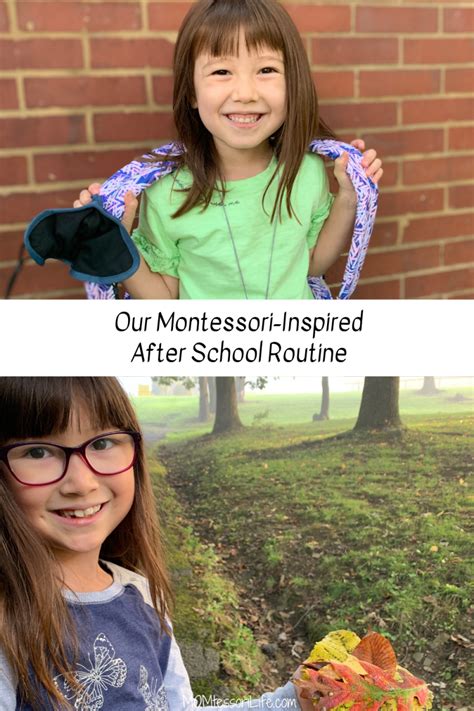 Our Montessori-Inspired After School Routine – MOMtessori Life