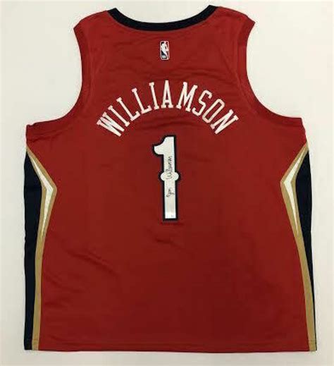 Zion Williamson Signed Pelicans Jersey (Fanatics Hologram) | Pristine ...