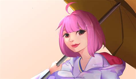 I drew Kagura Rainy Walk : r/MobileLegendsGame