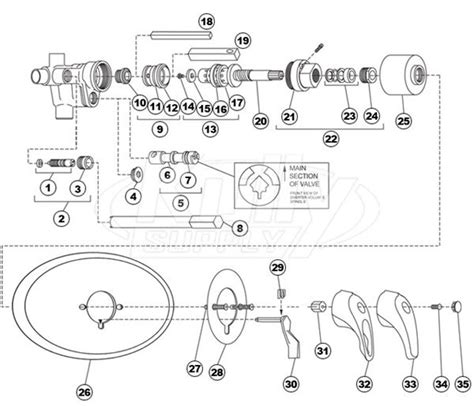 Symmons Shower Valve Parts Diagram