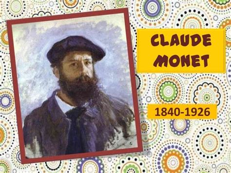 Claude monet history