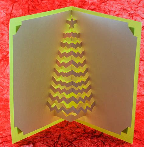 Christmas Tree Popup Card - Popup Card Shop