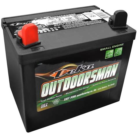 12V Deka Lawn Mower Battery, Left Positive | Deka 82541