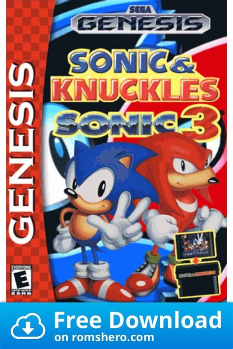Download Sonic And Knuckles & Sonic 3 (JUE) - Sega Genesis (Sega Mega Drive) ROM | Sega genesis ...
