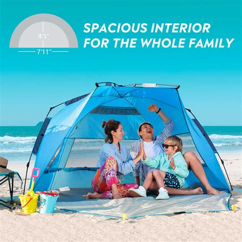 Pop Up Beach Tent | Solid Gear, Lowest Price | Outdoor Master®