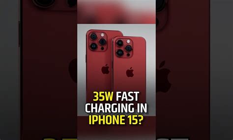 35W Fast Charging In iPhone 15? #shorts - News18