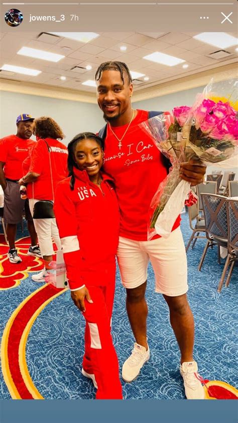 Simone Biles' Boyfriend Jonathan Owens Celebrates with Her After ...