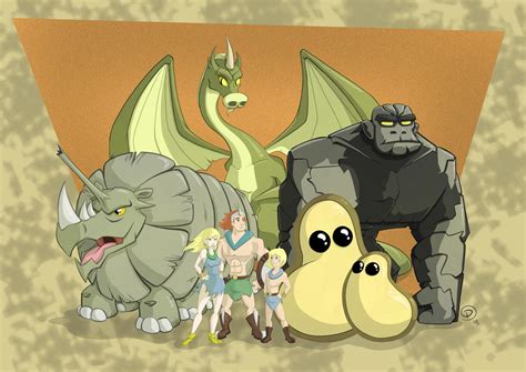 The Herculoids by FelipeDS on DeviantArt