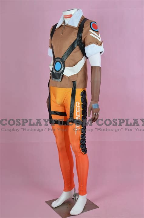 Custom Tracer Cosplay Costume from Overwatch - CosplayFU.com