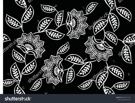 Indonesian Batik Motifs Very Distinctive Patterns Stock Vector (Royalty ...