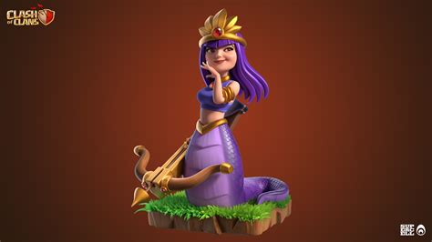 Ocellus - SERVICES - Clash of Clans - Jungle Queen