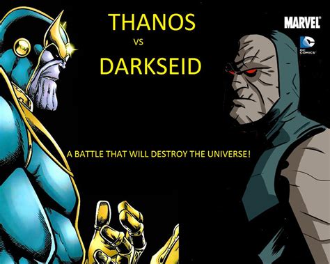 Thanos vs. Darkseid Comicbook cover by SteveIrwinFan96 on DeviantArt