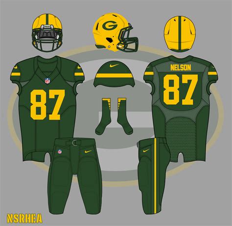 Green Bay Packers 2016 Color Rush Uniform Mock by nickrhea on DeviantArt